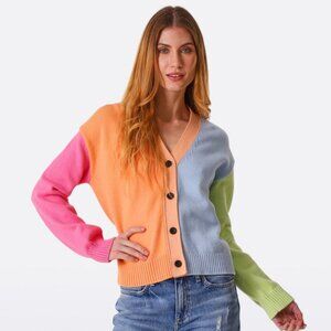 Rails Reese Cardigan in Multi-Pastel Size Medium